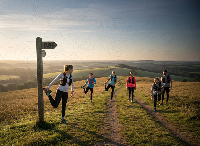 FLOCK-Trail-runner-stretching