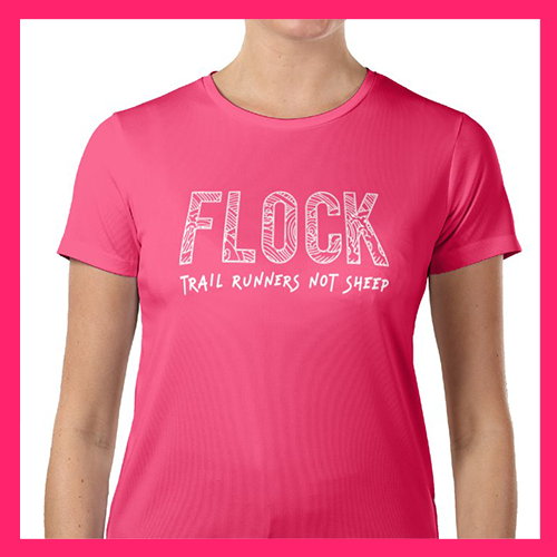 FLOCK-Women's-Hot-Pink-Tech-Tee