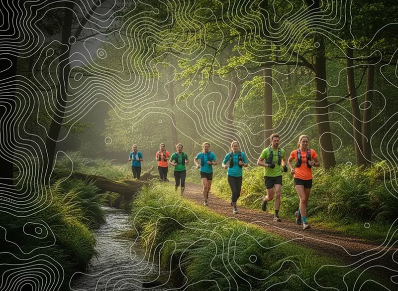 FLOCK Summer woodland stream runners